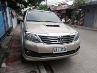 2014 Toyota Fortuner V for sale