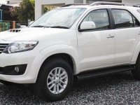 2014 Toyota Fortuner for sale