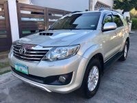 2012 Toyota Fortuner V 4x4 for sale 