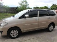 Toyota Innova E 2012 FOR SALE