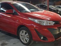 2019 Toyota Vios 1.3E Dual Vvti Automatic Gasoline Red 