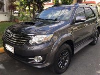 2015 Toyota Fortuner V Automatic Diesel Black Edition Leather