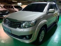2012 TOYOTA FORTUNER Gas 4X2 AT FOR SALE
