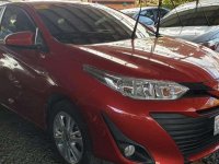 2018 Toyota Vios 1.3E Dual Vvti Manual Gasoline Red Mica Metallic 2019