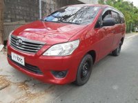 Toyota Innova J 2016 Red for sale 