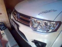 Mitsubishi Montero 2014 glx diesel manual white color .