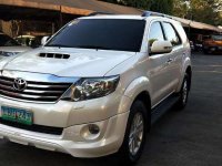 2014 Toyota FORTUNER V Automatic WHITE 