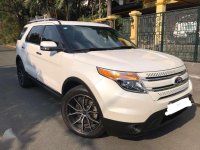2015 4x2 Ford Explorer 2.0L EcoBoost White