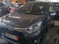 2017 Toyota Wigo G Gray Automatic Gas