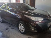 2019 Toyota Vios 1.3E Blackish Red AT Gas