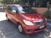 TOYOTA Innova e 2012 diesel manual