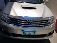 2014 Toyota Fortuner 3.0V Automatic Transmission Diesel Engine