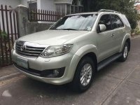 Toyota Fortuner G 2012 for sale