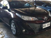 2019 Toyota Vios E Automatic Gasoline Blackish Red 768k Only