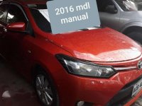 Toyota Vios e 2016mdl manual for sale