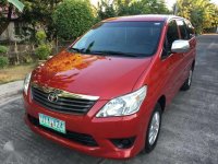 2012 TOYOTA Innova e diesel FOR SALE