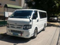 Van for sale Toyota Hiace Commuter 2013 model unit is neg.