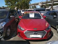 2017 Hyundai Elantra Red AT Gas - Automobilico Sm City Bicutan