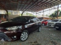 Toyota Vios E 2017 Blackish Red Matic