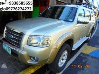 Ford Everest limited edition AT FRESH 2009