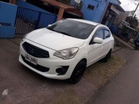 2014 Mitsubishi Mirage G4 White MT Gas FOR SALE