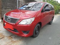 2016 TOYOTA INNOVA J Red-First Owned