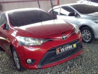 2017 Toyota Vios 1.3E Red Manual 