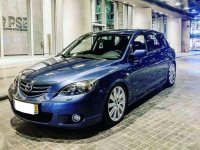 Blue Mazda 3 Hatchback 2007 Very good condition