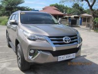 TOYOTA Fortuner 2017 v matic 1520m fresh in and out