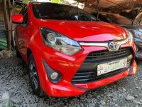 2018 Toyota Wigo 1.0 G Vvti Automatic Red