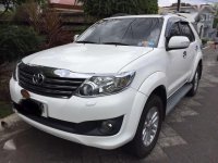 2012 Toyota Fortuner G MT for sale 