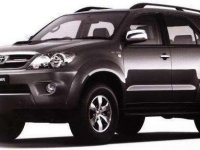 Black Toyota Fortuner 2005 for sale