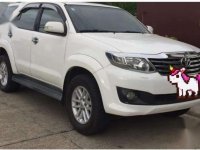 2012 Toyota Fortuner G for sale