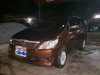 Toyota Innova 2014 E Manual for sale 