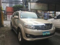 2013 Toyota Fortuner 2.5g for sale