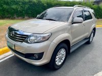 TOYOTA FORTUNER GAS 4X2 AT 2012 for sale 