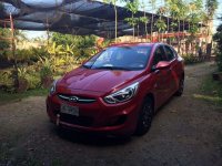 Hyundai Accent 2017 Manual Gasoline for sale in Quezon City