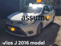 Selling 2nd Hand (Used) Toyota Vios 2016 in Cagayan de Oro