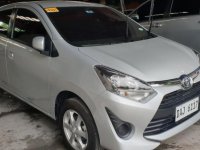 Silver Toyota Wigo 2019 Manual Gasoline for sale in Quezon City