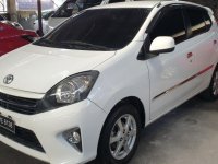 White Toyota Wigo 2016 for sale in Quezon City