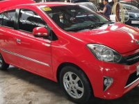Selling Red Toyota Wigo 2017 in Quezon City