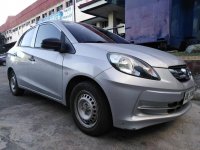Selling Silver Honda Brio Amaze 2015 Manual Gasoline in Parañaque
