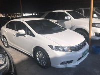 For sale White 2012 Honda Civic in Pasig