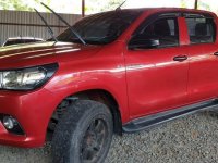 Red Toyota Hilux 2018 for sale in Quezon City