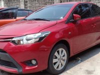 Red Toyota Vios 2017 for sale