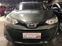 Selling Green Toyota Vios 2019 Automatic Gasoline in Quezon City