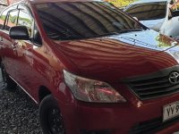 Selling Red Toyota Innova 2016 Manual Diesel in Quezon City