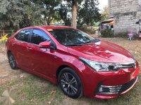 Selling Red Toyota Corolla Altis 2018 Automatic Gasoline in Manila