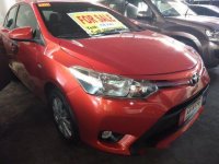 Orange Toyota Vios 2018 Manual Gasoline for sale in Quezon City