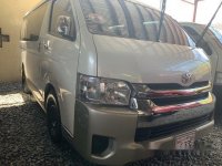 For sale White 2017 Toyota Hiace at 8800 km in Quezon City